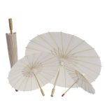 Wholesale DIY Chinese Paper Umbrella - 1