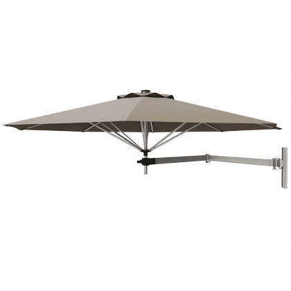 wall mounted umbrella